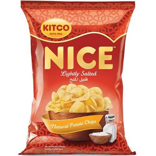 كتكو نايس رقائق شيبس قليل الملح 26جم