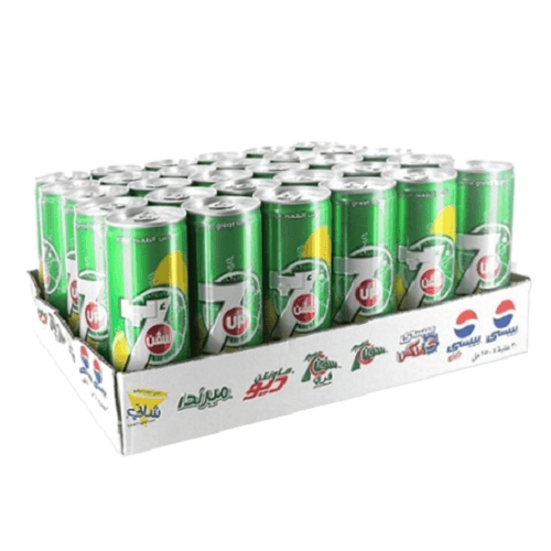 سفن اب مياه غازية 250مل 30حبة 1كرتون