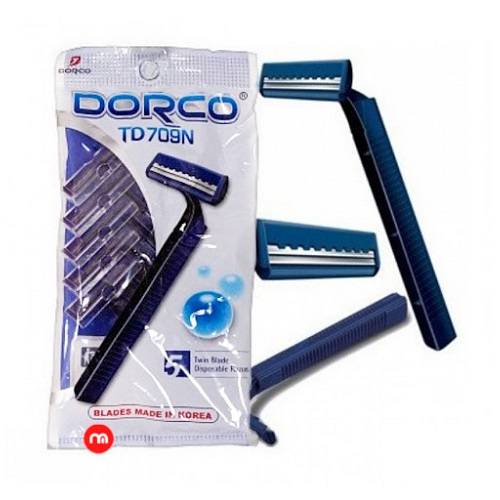 دوركو شفرات حلاقة للرجل شفرة مزدوجة 5حبة موديل رقم.TD709N
