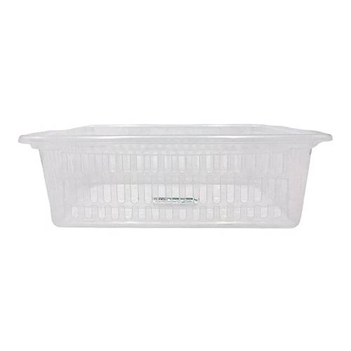 بولي تايم سلة فاكهة وسط شفاف 5لتر رقم.E-221