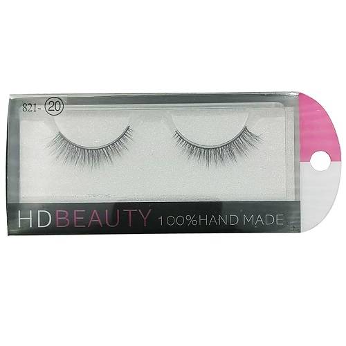 ميك اوفر اتش دي بيوتي رموش صناعة يدوية ثلاثية الابعاد رقم.20