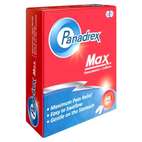 بنادريكس ماكس باراسيتامول مسكن للالام وخافض للحرارة 48قرص