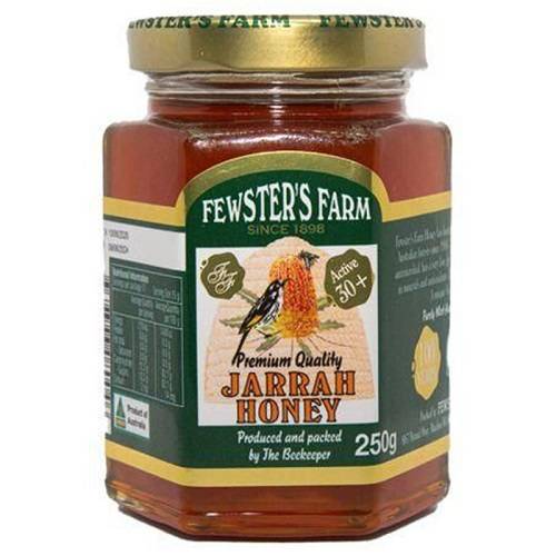 مزرعة فيوستر عسل الجارا الاسترالي بتركيز30+ 250جم 