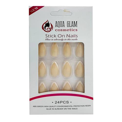 اكوا جلام طقم اظافر صناعية 24حبة موديل رقم.F1