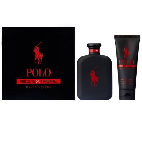 طقم عطر لارف لوران بولو ريد اكستريم كيو217 او دو برفيوم للرجال 2حبة