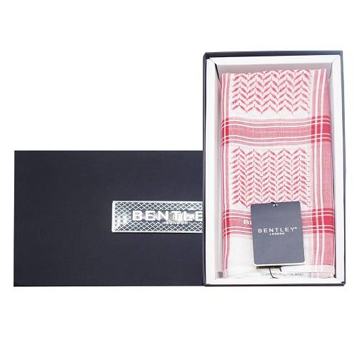 بنتلي شماغ احمر