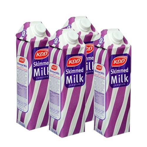 كي دي دي حليب خالي الدسم طويل الامد 1لتر 4حبة