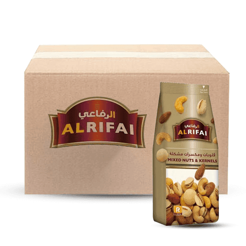 الرفاعي قلوبات ومكسرات مشكلة 200جم 24حبة 1كرتون