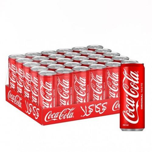 كوكاكولا مياه غازية 250مل 30حبة 1كرتون