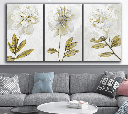 لوحة ثلاثية من الفن الحديث مصنوعة من خام الكانفس عالي الجودة مع اطار داخلي رقم.2252238