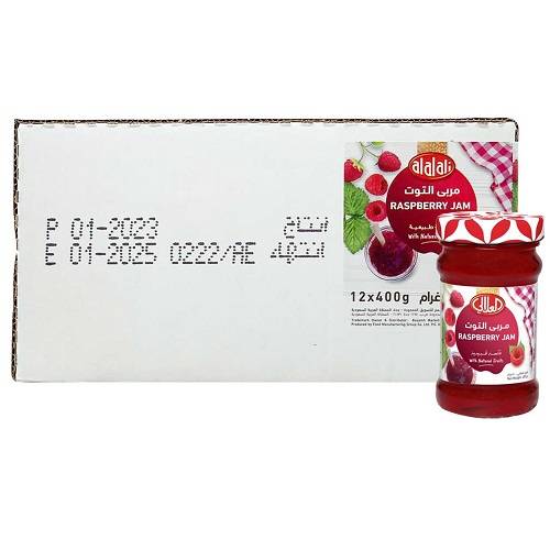 العلالي مربى التوت 400جم 12حبة 1كرتون