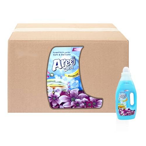اريج منعم ومعطر للاقمشة بعطر شذي 2لتر 6حبة 1كرتون