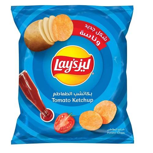 ليز شيبس بكاتشب الطماطم 11جم