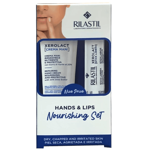 ريلاستيل كريم مرطب لليدين 30مل مع مرطب للشفاه