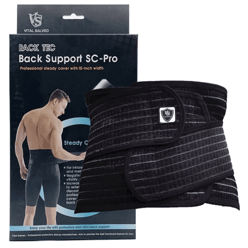 فيتال سالفيو داعم ظهر اسود