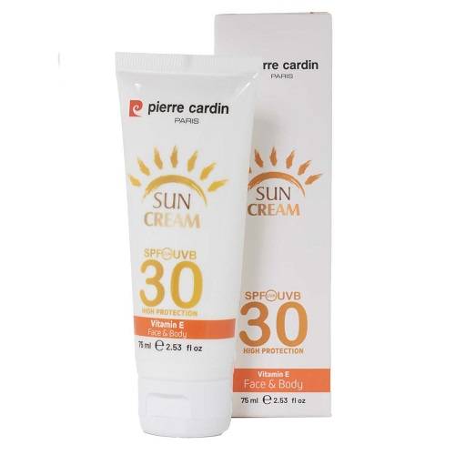 بييركاردان كريم واقي شمس بمعامل حماية30 للوجه والجسم بفيتامين هـ 75مل رقم.48152