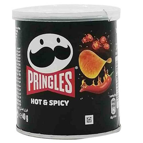 برنجلز شيبس الحراق بالفلفل الحار 40جم