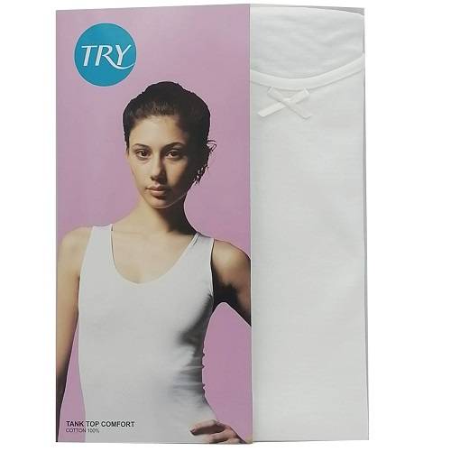 تراي علاق نسائي عريض ابيض