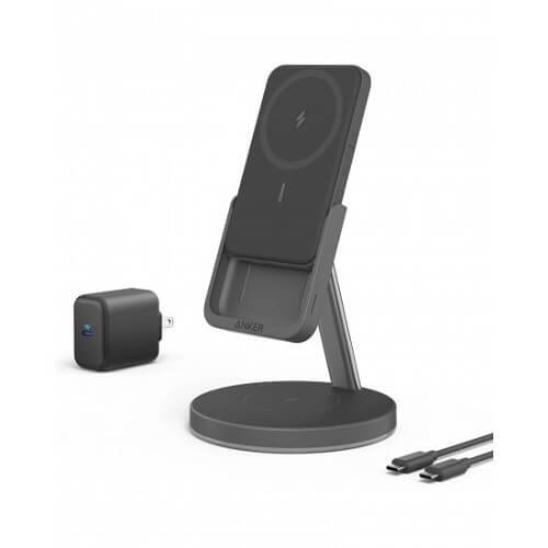 انكر شاحن لاسلكي مغناطيسي مع بطارية مغناطيسية موديل رقم.B25A7211