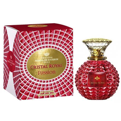 عطر مارينا دي بوربون كريستال رويال باشون او دو برفيوم للنساء 50مل
