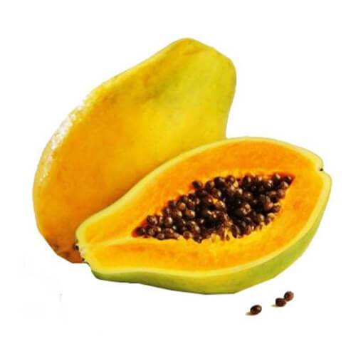 بابايا هندي صفراء طازجة 1حبة
