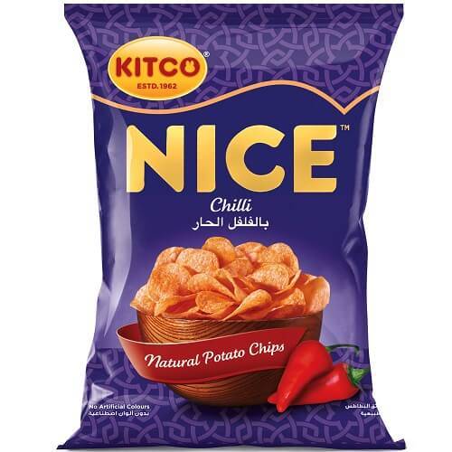 كتكو نايس رقائق شيبس بالفلفل الحار 26جم