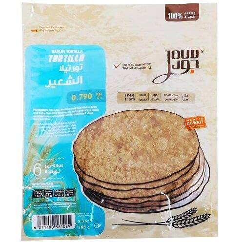 جود خبز تورتيلا بالشعير 6حبة 265جم