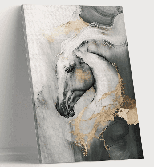 لوحة من الفن الحديث مصنوعة من خام الكانفس عالي الجودة مع اطار داخلي رقم.2252030