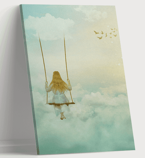 لوحة من الفن الحديث مصنوعة من خام الكانفس عالي الجودة مع اطار داخلي رقم.2252033