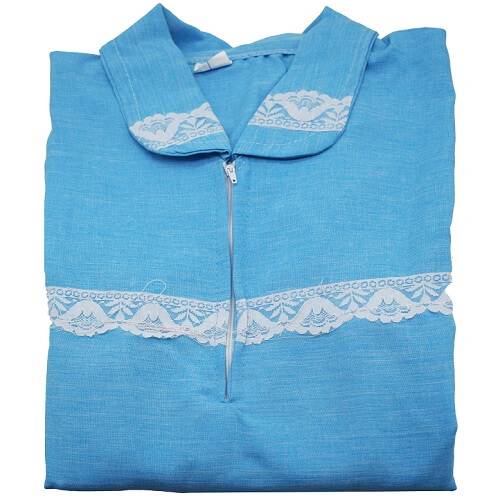 طقم عاملة منزل شتوي ازرق سماوي 2قطعة رقم.1