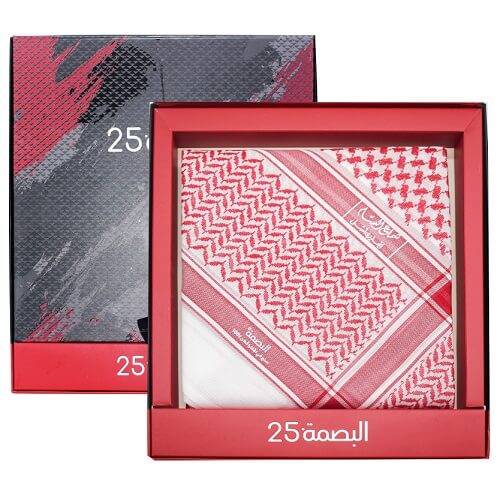 البصمة25 شماغ البسام 