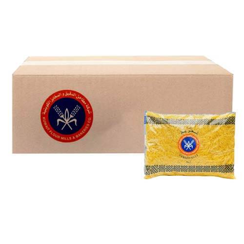 المطاحن شعيرية رقم2 500جم 20حبة 1كرتون