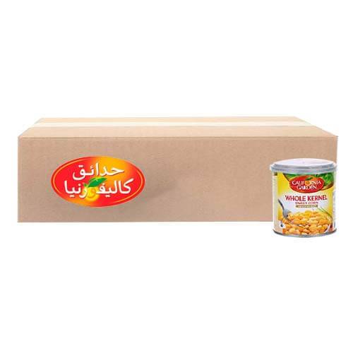 حدائق كاليفورنيا حبوب ذرة حلوة كاملة 200جم 12حبة 1كرتون