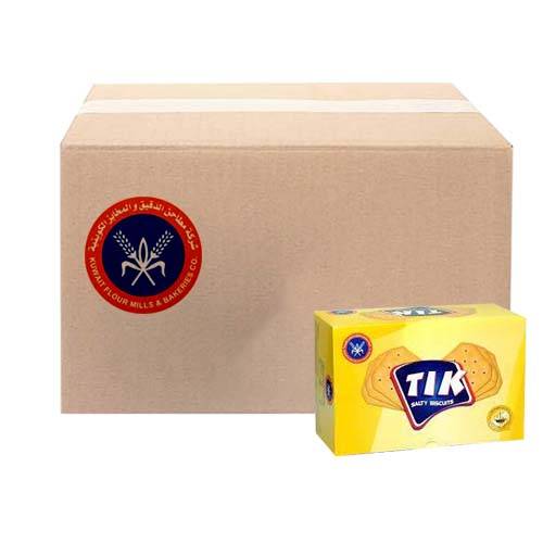 المطاحن بسكويت تك مملح 22جم 36حبة 12باكيت 1كرتون