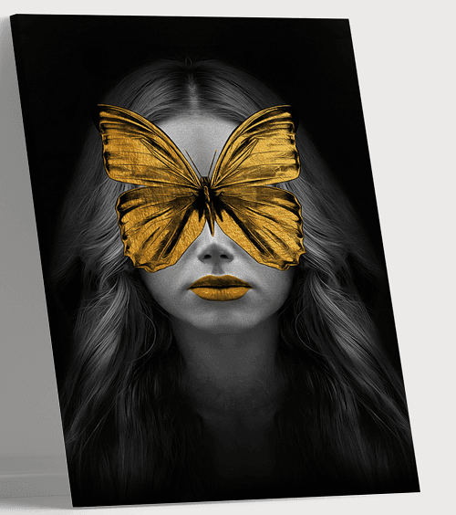 لوحة من الفن الحديث مصنوعة من خام الكانفس عالي الجودة مع اطار داخلي رقم.2252153