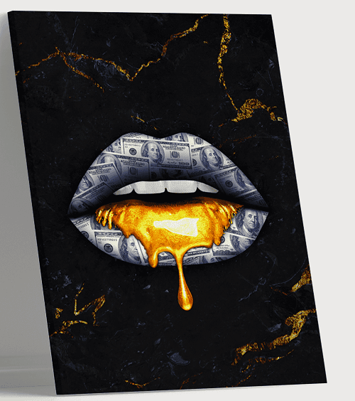 لوحة من الفن الحديث مصنوعة من خام الكانفس عالي الجودة مع اطار داخلي رقم.2252125