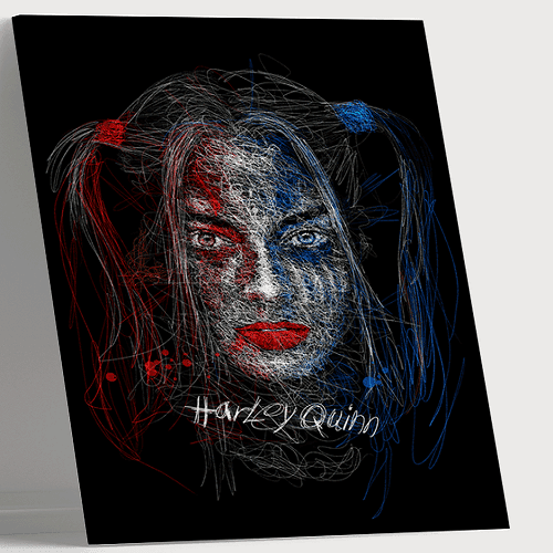 لوحة من الفن الحديث مصنوعة من خام الكانفس عالي الجودة مع اطار داخلي رقم.2252184