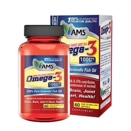 اى ام اس اوميجا3 1000مجم 60كبسولة هلامية 