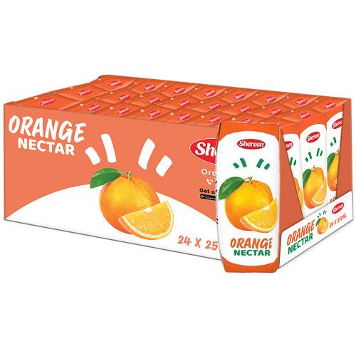 شيرين عصير البرتقال نكتار 250مل 24حبة 1كرتون