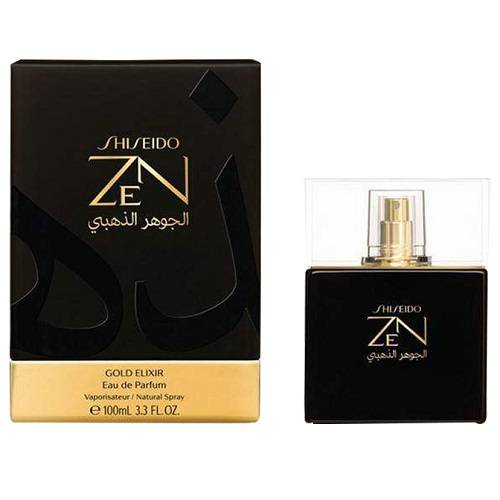 عطر شيسيدو زين جولد اليكسير الجوهر الذهبي او دو بيرفيوم للنساء 100مل