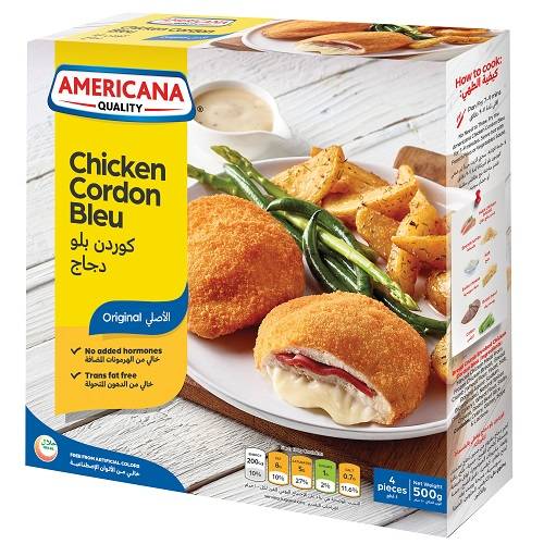 امريكانا كوردن بلو دجاج 500جم