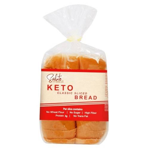 سالوت كيتو خبز توست شرائح كلاسيك 190جم