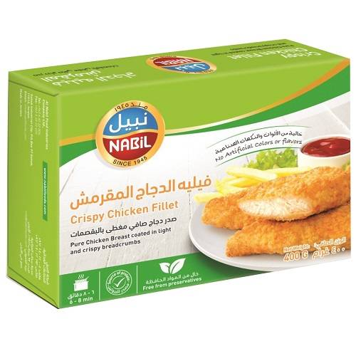 نبيل فيليه الدجاج المقرمش 400جم