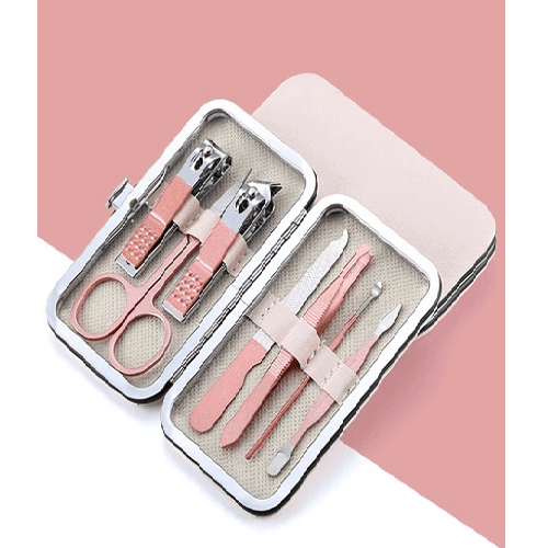 مجموعة باديكير صغير مقاوم للصدا 7قطع