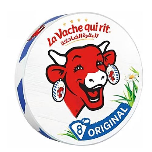 البقرة الضاحكة جبنة مثلثات 8حبة 120جم