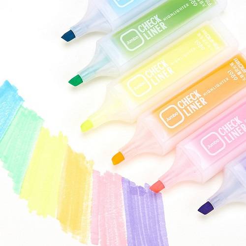 راينبو برايت اقلام تمييز ملونة