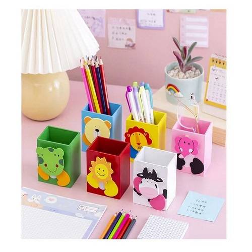 كيوب كريتر مكعب تحزين اقلام باشكال حيوانات