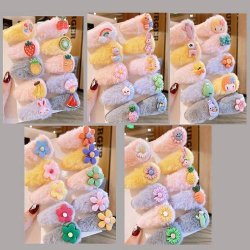 مشبك الشعرالصوفي بالفواكه