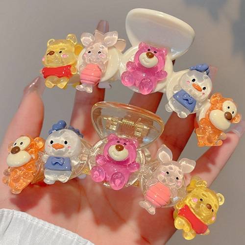 مشابك الشعر بالشخصيات الكرتونية