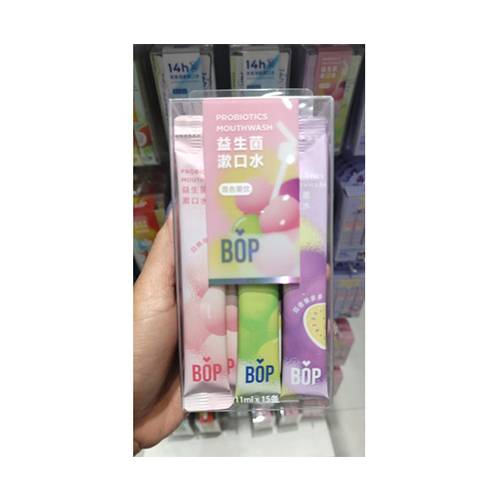 بوب غسول الفم بروبيوتيك بنكهة التوت المختلط